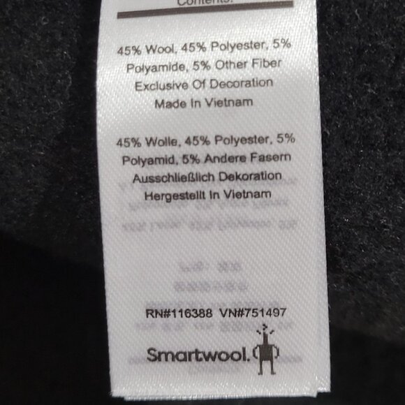 Smartwool Hudson Trail Jacket Women Sz Small Fleece Full Zip Pockets Merino Wool - Picture 11 of 15